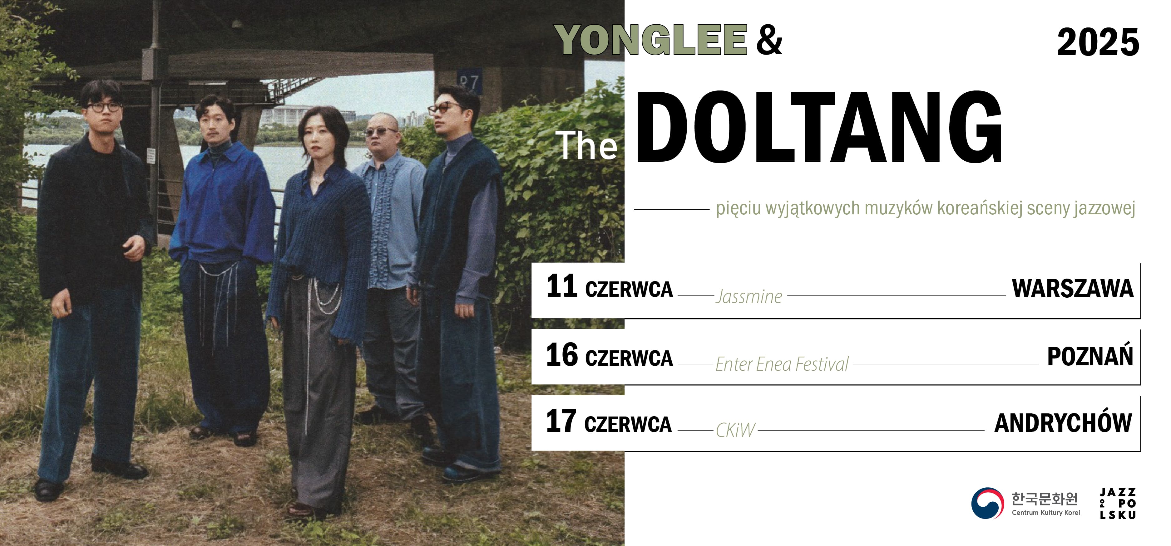Trasa koncertowa zespołu jazzowego YONGLEE & THE DOLTANG