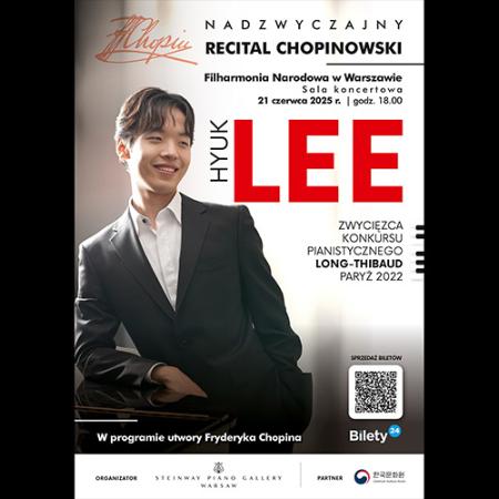 Recital fortepianowy Hyuka Lee – Filharmonia Narodowa w Warszawie