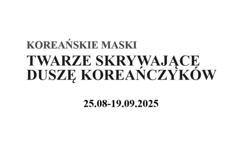 Koreańskie maski - Twarze skrywające duszę Koreańczyków